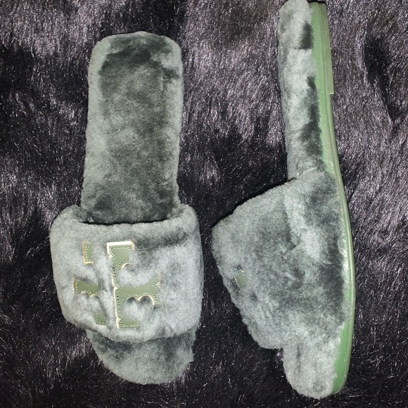 DOUBLE SHEARLING SLIDE